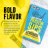 10 Packets, 5g 50 LonoLife Refreshing Protein Sips Lemonade Drink Mix, Single Serve Collagen Protein, Calories