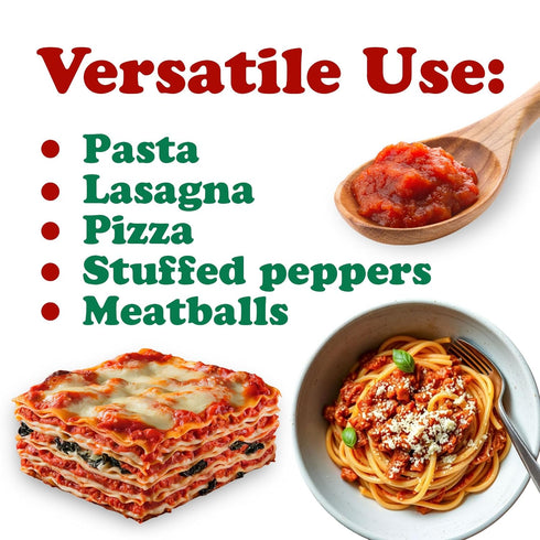 24oz (680g) (Pack 2) Food To Live Organic Basil Tomato Sauce, Authentic Italian Pasta Sauce, No Added Sugar, Non-GMO