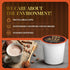 2.0, 40 Count Van Der Laan Chocolate Hot Cocoa Pods, Dark Chocolate Gourmet Dutch Chocolate Compatible with K Cup