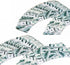 The DaPai 48Pcs 100 Set Dollar Bill Cupcake Wrappers and Toppers Currency Symbol Cupcake Holders with Treat Picks Kit