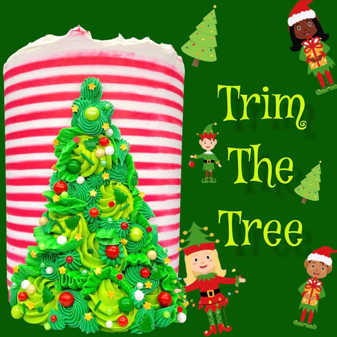 Elfin Around Christmas Sprinkle Medley | Holiday Cookie & Cake Sprinkles | 8 Ounce Bag | Manvscakes