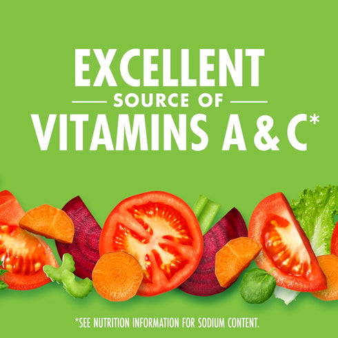 V8 100% 46 oz (6 Pack) Spicy Hot Vegetable Juice, fl Bottle
