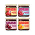 Smash Foods Jam | Adventure Variety 4-Pack | Low-Calorie, No Sugar Added