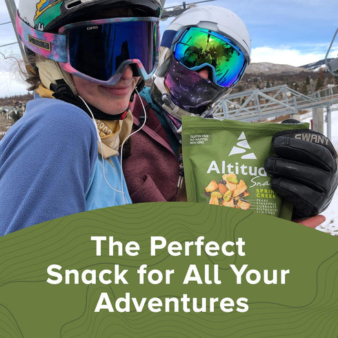 Pack 6 5oz Spring Creek Trail Mix, No Added Sugars, Dried Fruit and Mixed Nuts - Great Gym, Office, and School Snack