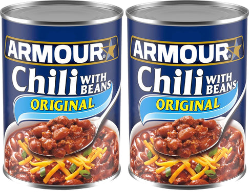 Armour Star Chili With Beans, 14 oz (Pack of 2)