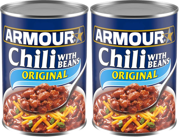 Armour Star Chili With Beans, 14 oz (Pack of 2)