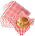 1000 12''x12'' Sheets Checkered Wax Deli Paper Sheets, Checkered Dry Waxed Deli Paper Sheet for Sandwich/Burger