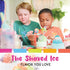 Hawaiian Shaved Ice Syrup Pint, Pina Colada Flavor, Great for Slushies, Italian Soda, Popsicles, No Refrigeration