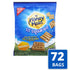 72 1.06 oz Packs Honey Maid Lil' Squares Honey Graham Crackers, Bulk Lunch Snacks, - Snack