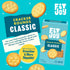 3-Pack, 7 Oz FitJoy Grain Free Crackers in Classic (Salt) Flavor - Round Party Crackers without Gluten, Non-GMO Project