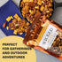 3 Pack) Wicked Mix Snack Mix with Mixed Nuts, Sweet and Salty Snacks Trail Mix Healthy Snack with Almonds, Cashews