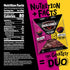 100 Packs 11g Pack 3.25oz (4 Count) Jack Link's DUOs Original and Teriyaki Beef Jerky, Shareable Under Calories Snack