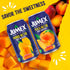 11.3oz, 12 Pack Jumex Mango Nectar Juice & Peach Nectar - Made with Fresh Fruit Puree - Tropical Fruit Juice