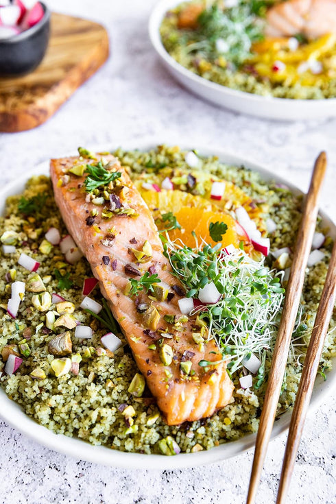7 oz. (Pack 6), Casbah Couscous, Lemon Spinach Flavor, of Perfect to Make Easy and Flavorful Side Dishes, Vegan