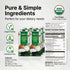 Aroy-D 33.8 Oz (Pack 6) Organic Coconut Milk Fl
