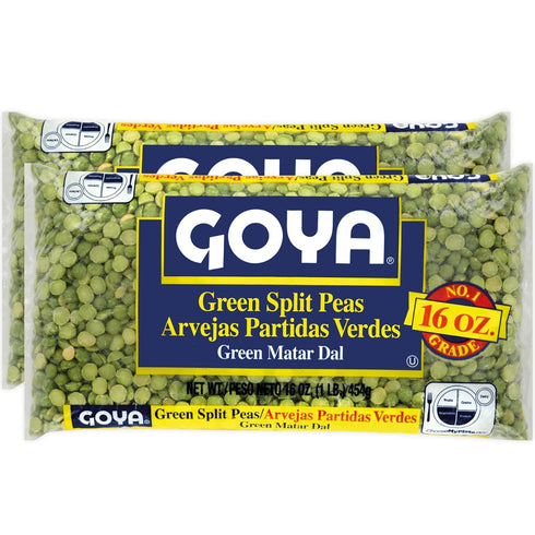 Goya Guava Paste Goya Green Split Peas, Dry, Pantry Staple, Pack of 2 (16 oz