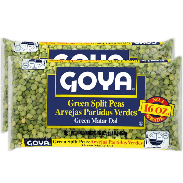 Goya Guava Paste Goya Green Split Peas, Dry, Pantry Staple, Pack of 2 (16 oz
