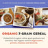 7-Grain 32 oz 5 Sunrise Flour Mill USDA Organic Heritage Hot Cereal Mix - | Great Source of Fiber and Nutrients | Sugar