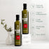100% Gaia Oliva Everyday Extra Virgin Olive Oil Cold Pressed, Unrefined, Single Estate, Trilye Olives, Low Acidity