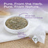 50 Count FullChea - Hyssop Tea Bags, Caffeine-Free Herbal Tea Bags, Premium Hyssop, Support Digestion & Promote