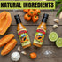 Pack 2-Pack Set, 5 Oz Spicy Delight Aruba Habanero Papaya Hot Sauce Gift Ultra Spicy & Mild Caribbean Sweet Hot Sauce