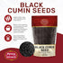 Spicy World Black Cumin Seeds, 7oz Nigella Sativa in Resealable Bag for Health and Black Seed Oil