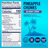 20 oz 12 Pack Dole Pineapple Chunks in Heavy Syrup - Dole Canned Fruit - Rich Source of Vitamin C - Can