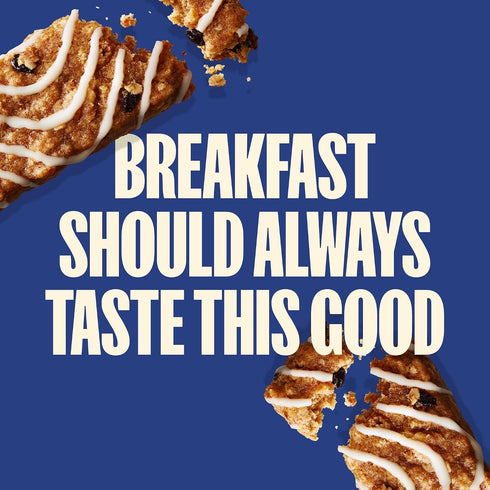 1.06 Oz (30 Count) MadeGood Mornings Soft Baked Breakfast Bars, Blueberry, Gluten Free Snacks