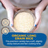 30 Oz (Pack 6) Lotus Foods Organic White Jasmine Rice - Jasmine Rice, Gluten Free White Rice, Organic Rice, Long Grain
