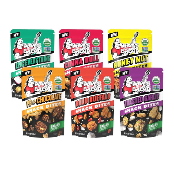Dave's Killer Bread Organic Snack Bites Variety Pack, 1 Epic Everything, 1