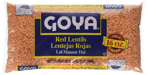 Goya Guava Paste Goya Red Lentils Lentejas Rojas 16 Oz. Pack Of 3.