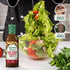 12 oz 0g Walden Farms Sun Dried Tomato Vinaigrette Dressing Bottle - Sugar Free Net Carbs Condiment - So Tasty on