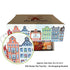 DeReuze European Breakfast Gift Basket with Dutch Pancake Mix Morning Tea Holland Rusk Toast Honey Cake and More Warm