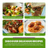 31g (8 oz) Dojo Fresh Fennel & Sage Plant Protein Mix (Wheat-Based, Seitan-Style) Protein-Rich Crumbles for Pan-Fry
