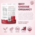 5 Jungle Powders Wild Cranberry Powder Organic Ounces, USDA Certified Freeze Dried Organic Cranberries Powder