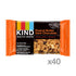 1.2 OZ (40 Count) KIND HEALTHY GRAINS Peanut Butter Dark Chocolate Bars, Gluten Free Snacks, Bars