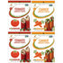 Carrot & Tomato Sandwich Wraps (Four-Pack) Plant-Based, Vegan, Gluten-Free, Low-Carb Wrap Variety