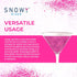 Snowy River Edible Pink Cocktail Glitter - All Natural Beverage Glitter for Cocktails, Wine, Champagne & Soda (4 Gram)