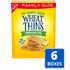 6 12.5 oz Wheat Thins Reduced Fat Snacks, Whole Grain Wheat Crackers, Bulk Snack Crackers, Family Size, - Boxes