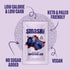 Packets 10 Smash Foods Grape Jam Squeeze | Single Serve | Natural, Keto & No Sugar Added | Vegan & Upcycled Fruit