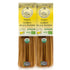 Morelli Organic Lemon Pepper Linguine Pasta with Wheat Germ, Imported from Italy,