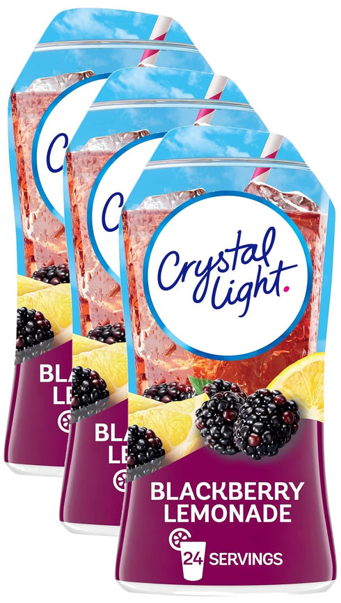 Crystal Light Sugar-Free Zero Calorie Liquid Water Enhancer - Blackberry Lemonade Water