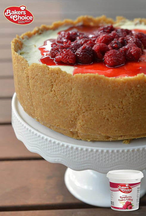 Baker's Choice 14 oz. Raspberry Jam - - Premium Pastry Filling and Fruit Spread - Oven Proof Raspberry Jelly Jams
