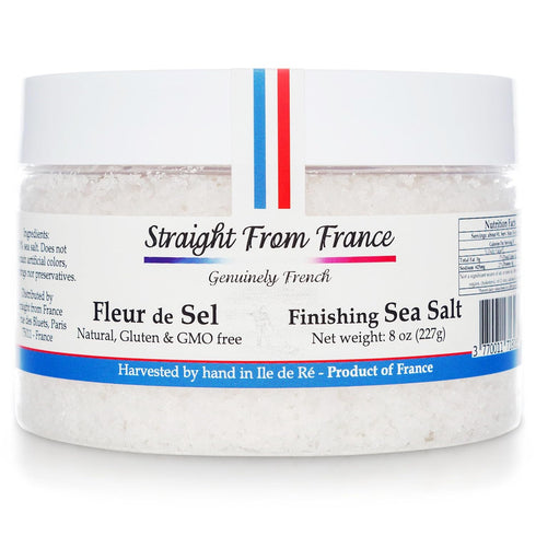 Straight from France Genuinely French, Authentic French Fleur De Sel, Unrefined Hand