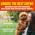 7" 10 Pack etta says! Select Crunchy Dog Chews - Rawhide-Free Dog Treats - Made in the USA - Odor-Free, All-Natural