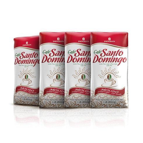 Caf Santo Domingo, 16 oz Bag, Ground Coffee, Medium Roast - Product