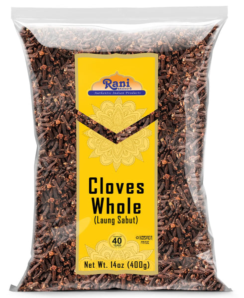 Rani Cloves Whole (Laung) 14oz (400g) Great for Food, Tea, Pomander Balls
