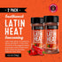 Sauce Goddess Southwest Latin Heat Shaker (2-Pack) - BBQ Rub with Tons of Cumin and Oregano Flavor, Cayenne, and New Mexican Red Chiles. No Sugar, Low in Sodium, Gluten-Free