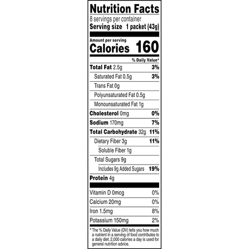 Packs, 1.51 Oz (Pack 8) Quaker Instant Oatmeal, Gluten Free, Maple & Brown Sugar, Heart Healthy Oatmeal, Individual