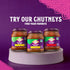 12 oz (Pack 1) Pataks Hot Mango Chutney - Sweet & Spicy Mango Chutney with Paprika & Red Chile - Vegan & Gluten-Free